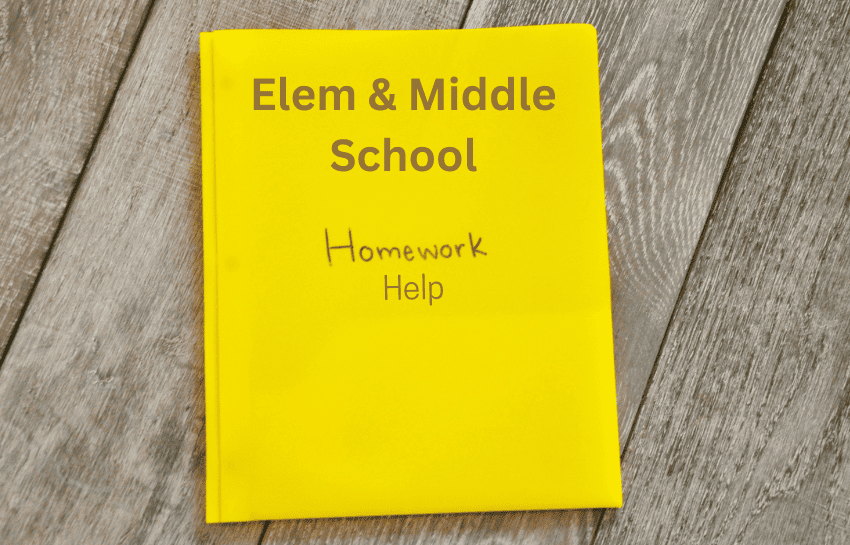 Elem & Middle School Homework Help